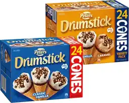 IGA Peters Drumstick or Summer Faves 24 Pack Selected Varieties offer
