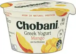 IGA Chobani Greek Yogurt Pot 160g Selected Varieties offer