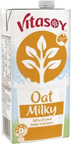 IGA Vitasoy Long Life Oat or Almond Milky 1 Litre offer