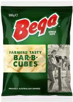 IGA Bega Farmers’ Tasty Bar‑B‑Cubes 500g offer
