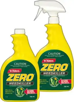 IGA Yates Zero Weedkiller Twin Pack 2x750mL offer