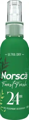 IGA Norsca Forest Fresh Anti‑perspirant Deodorant Pump 150mL offer