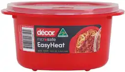 IGA Décor Microsafe EasyHeat Round Container 800mL offer