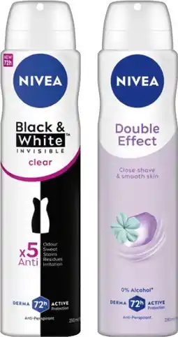 IGA Nivea Women Anti-perspirant Deodorant 250mL Selected Varieties offer