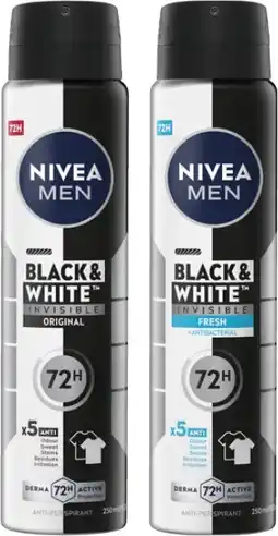 IGA Nivea Men Anti-perspirant Deodorant 250mL Selected Varieties offer