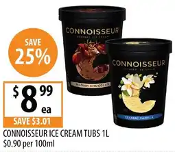 Supabarn Connoisseur ice cream tubs offer