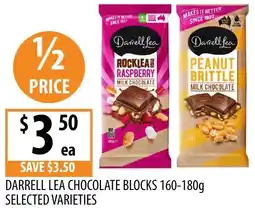 Supabarn Darrell lea chocolate blocks selected varieties offer
