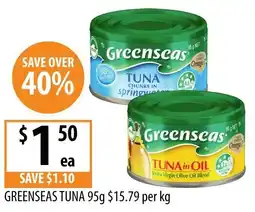 Supabarn Greenseas tuna offer