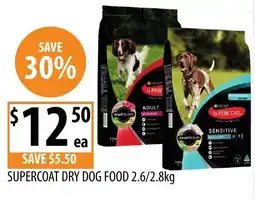 Supabarn Supercoat dry dog food offer