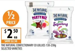 Supabarn The natural confectionary co lollies selected varieties offer