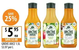 Supabarn Grove juice offer