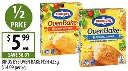 Supabarn Birds eye oven bake fish offer