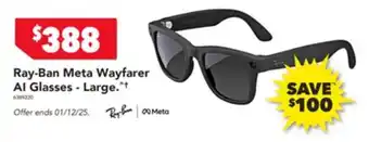 Ray-ban meta wayfarer al glasses - large