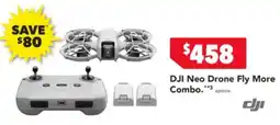 Harvey Norman Dji neo drone fly more combo offer