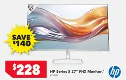 Harvey Norman Hp series 5 27" fhd monitor offer