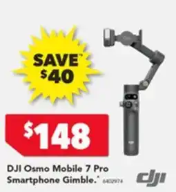 Harvey Norman Dji osmo mobile 7 pro smartphone gimble offer