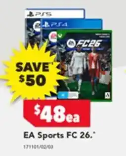 Harvey Norman Ea sports fc 26 offer