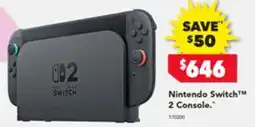 Harvey Norman Nintendo Switch 2 Console offer