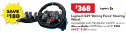 Harvey Norman Logitech G29 'Driving Force' Steering Wheel offer