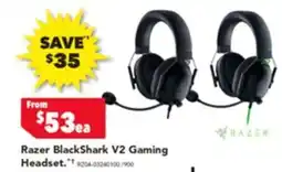 Harvey Norman Razer BlackShark V2 Gaming Headset offer