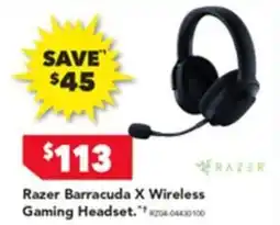 Harvey Norman Razer Barracuda X Wireless Gaming Headset offer