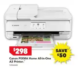 Harvey Norman Canon pixma home all-in-one a3 printer offer