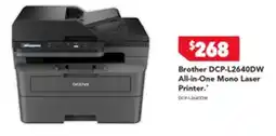 Harvey Norman Brother dcp-l2640dw all-in-one mono laser printer offer