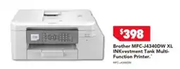 Harvey Norman Brother mfc-j4340dw xl inkvestment tank multi- function printer offer