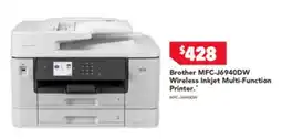 Harvey Norman Brother mfc-j6940dw wireless inkjet multi-function printer offer