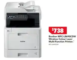 Harvey Norman Brother mfc-l8690cdw wireless colour laser multi-function printer offer