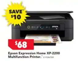 Harvey Norman Epson expression home xp-2200 multifunction printer offer