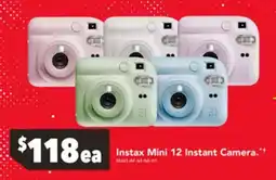 Harvey Norman Instax Mini 12 Instant Camera offer
