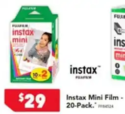 Harvey Norman Instax Mini Film offer