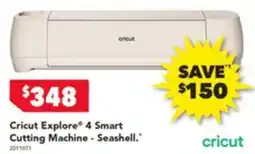 Harvey Norman Cricut Explore 4 Smart Cutting Machine - Seashell offer