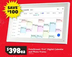 Harvey Norman FotoStream 15.6" Digital Calendar and Photo Frame offer