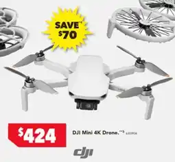 Harvey Norman Dji mini 4k drone offer