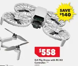 Harvey Norman Dji flip drone with rc-n3 controller offer