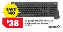 Harvey Norman Logitech mk295 wireless keyboard and mouse offer