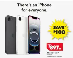 Harvey Norman iPhone 16e offer