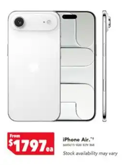 Harvey Norman iPhone Air offer