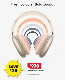 Harvey Norman AirPods Max (USB-C) offer