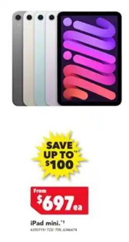 Harvey Norman iPad mini offer