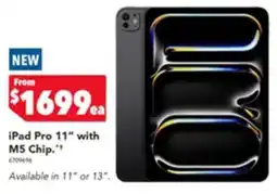 Harvey Norman iPad Pro 11" with M5 Chip offer