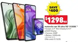 Harvey Norman Motorola razr 50 ultra 5g 512gb offer