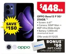 Harvey Norman Oppo reno 13 f 5g 256gb offer