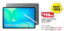 Harvey Norman Galaxy tab s10 fe+ wi-fi 128gb offer