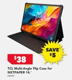 Harvey Norman Tcl multi-angle flip case for nxtpaper 14 offer