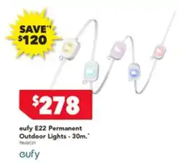 Harvey Norman eufy E22 Permanent Outdoor Lights - 30m offer