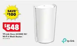 Harvey Norman Tp-link deco ax3000 5g wi-fi 6 mesh router offer
