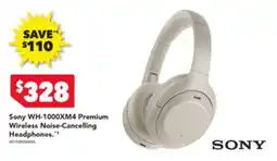 Harvey Norman Sony WH-1000XM4 Premium Wireless Noise-Cancelling Headphones offer